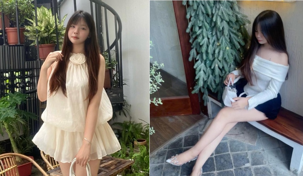 Sinh viên ngực to tóc dài nằm ngửa hưởng thụ khi bị địt