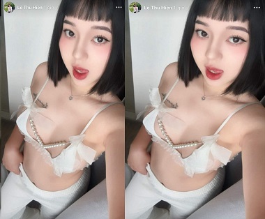 Em Lê Thu Hiền bị cu nhỏ địt ra nước sướng phê