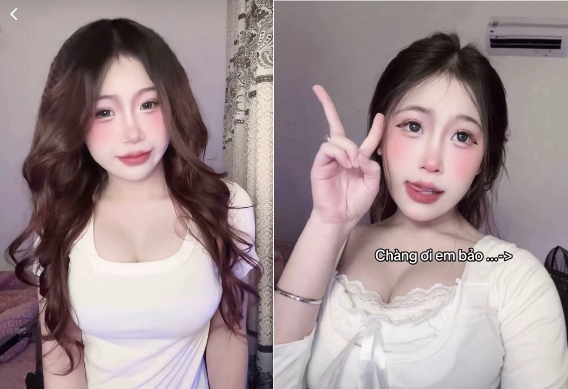 Em TikToker Thỏ Baby dáng ngon chat lâu bị hậu nhập mạnh